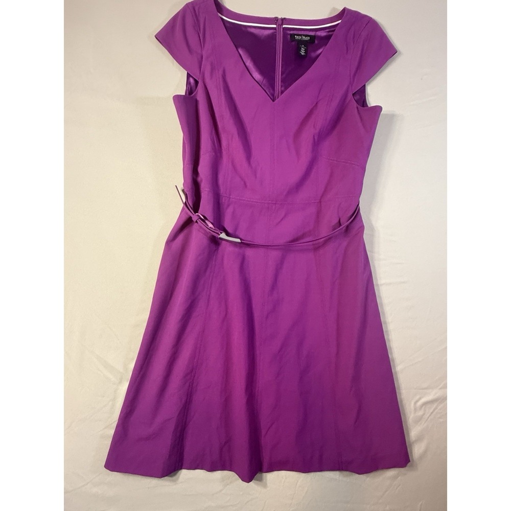 White House Black Market Dress Size 14 Iconic Pink  Sleeveless Sheath